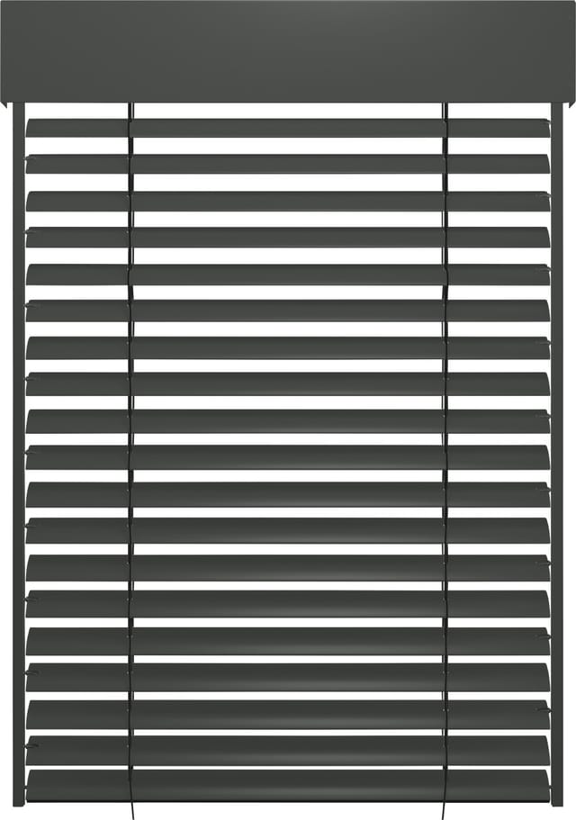 Schellenberg Sonnenschutz Raffstore Express mit Motor 180 cm x 200 cm Anthrazit