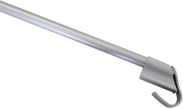 Gardinia Klemmvitrage Ø 10/12 mm Silber 45 cm - 75 cm