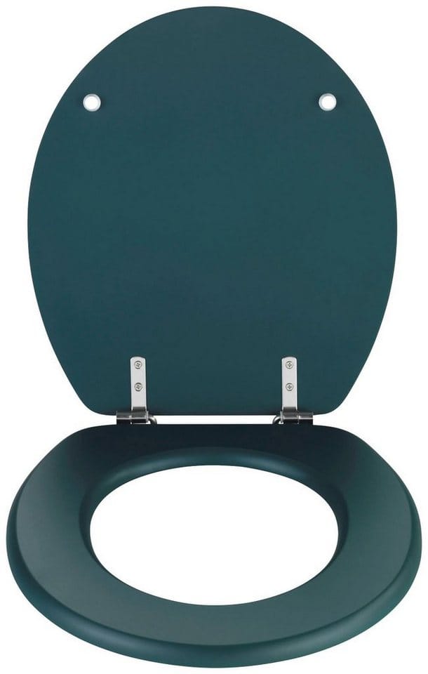 Wenko WC-Sitz Prima Dunkelgrün matt