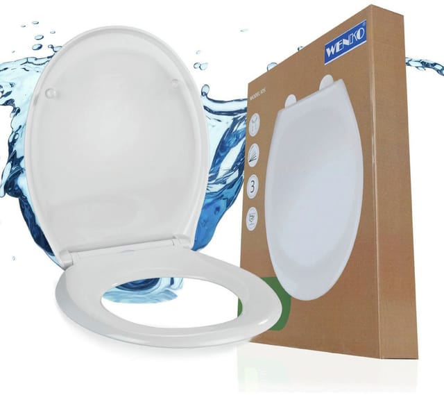Wenko Premium WC-Sitz,os mit Absenkautomatik Weiß
