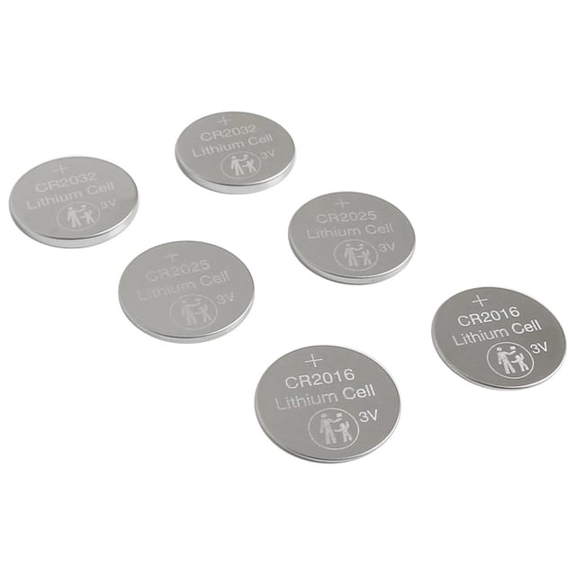 Lithium-Knopfzellen Set