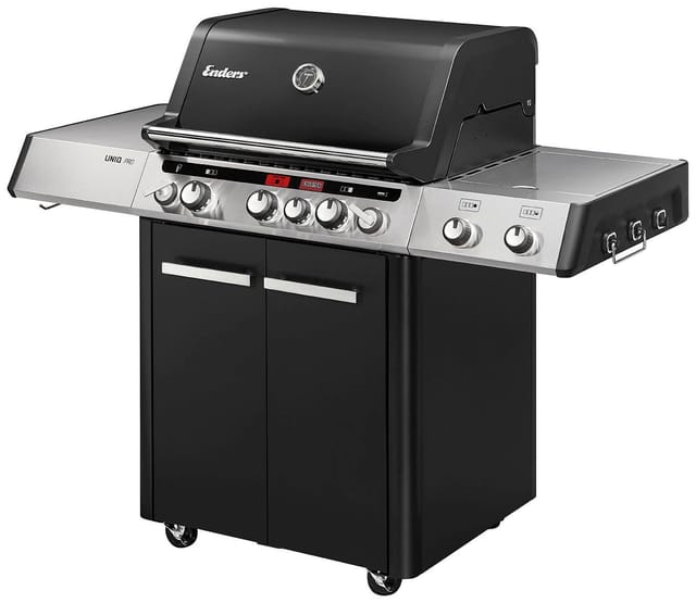Enders Gasgrill Uniq Pro 3 IK Cruster 120 cm x 147 cm Schwarz-Edelstahl