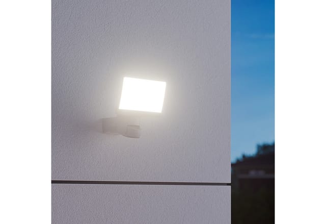 Steinel LED-Außenwandleuchte mit Bewegungsmelder XLED Home 2 S Weiß 13,7 W