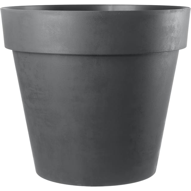 Deroma Pflanztopf Like mit Rollen 79 cm Anthrazit