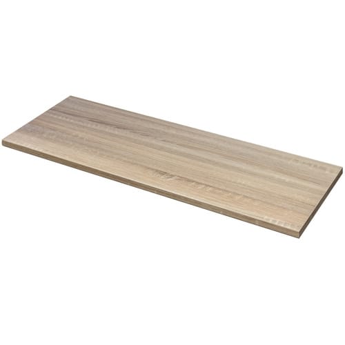 Flex-Well Arbeitsplatte Sonoma Eiche 220 cm x 60 cm x 3,8 cm