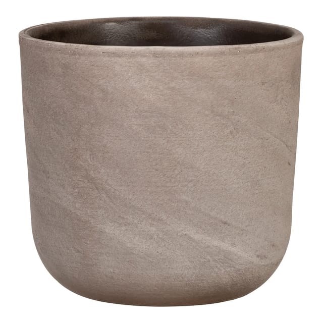 Scheurich Übertopf La Natura 981 Ø 15 cm x 13,3 cm Travertino