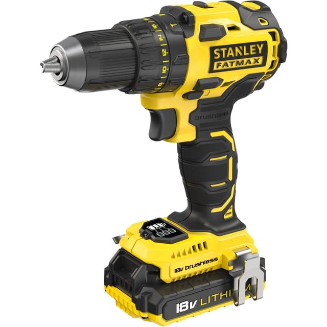 Stanley FatMax 18 V Akku-Bohrschrauber FMC607D2 inkl. 2 Ah Akkus mit Koffer