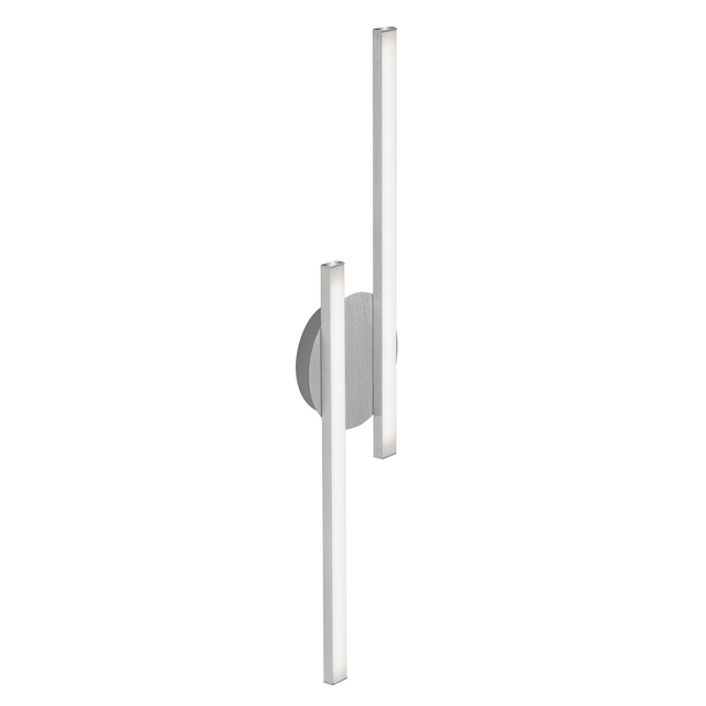 Briloner LED-Deckenleuchte Go 12 W Warmweiße Lichtfarbe Silber