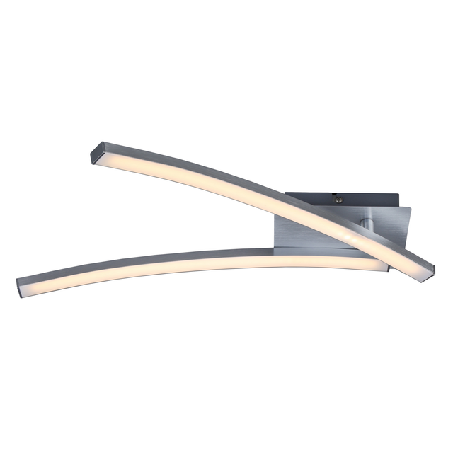 Briloner LED-Deckenleuchte Go 6 W Warmweiße Lichtfarbe Silber