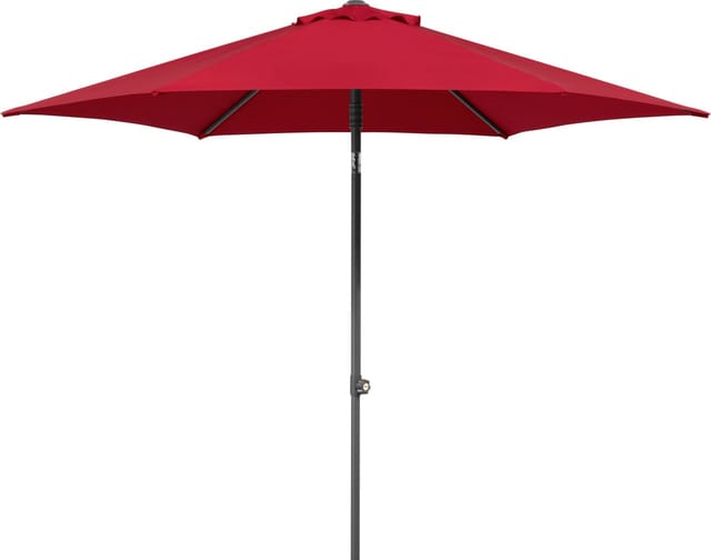 Schneider Marktschirm Rot mit Push-Up Mechanik