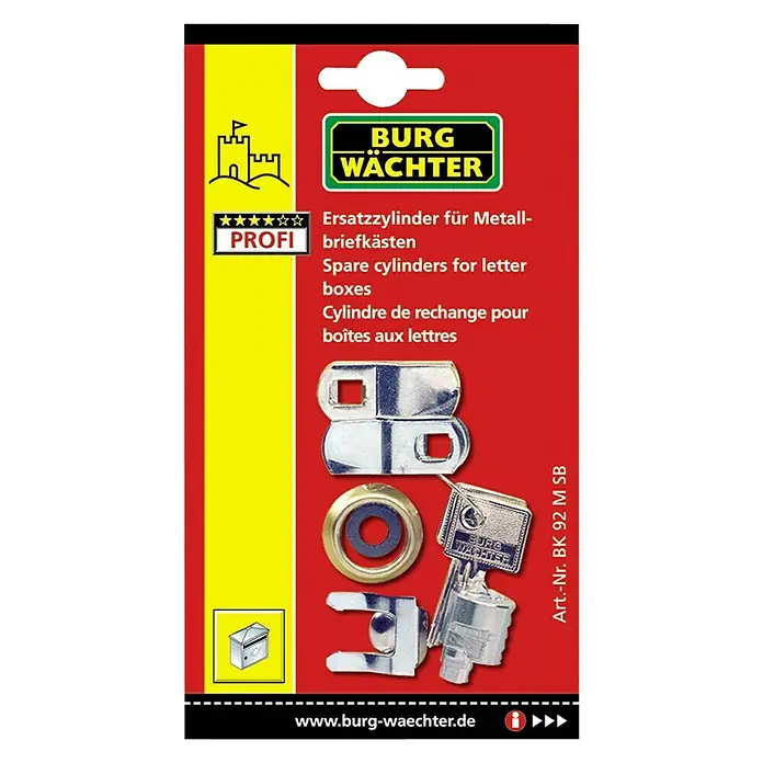 Burg Wächter Briefkasten-Zylinder BK 92 M SB