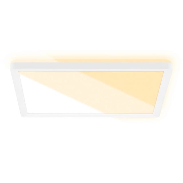 Brilo LED Panel Slim CTS Schalter Flach Backlight Weiß 29,3 cm x 29,3 cm