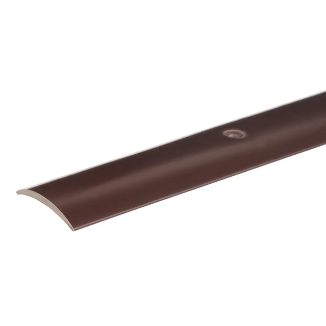 Bodenausgleichprofil Kunststoff 1 mm x 30 mm x 900 mm Braun