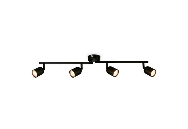 Brilo Deckenleuchte Tabo Schwenkbar GU10 Fassung 70,5 cm Schwarz