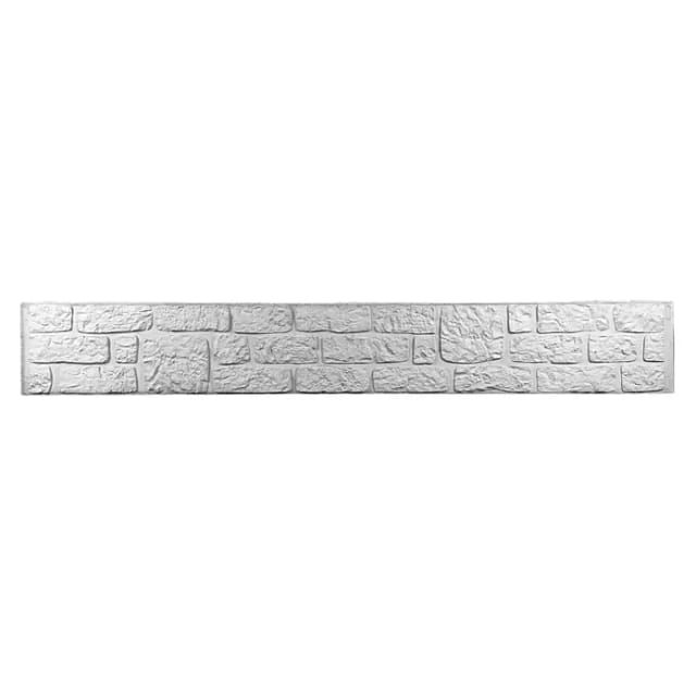 Beckers Betonzaun Platte Klassik Romania 184 cm x 26 cm x 4,8 cm