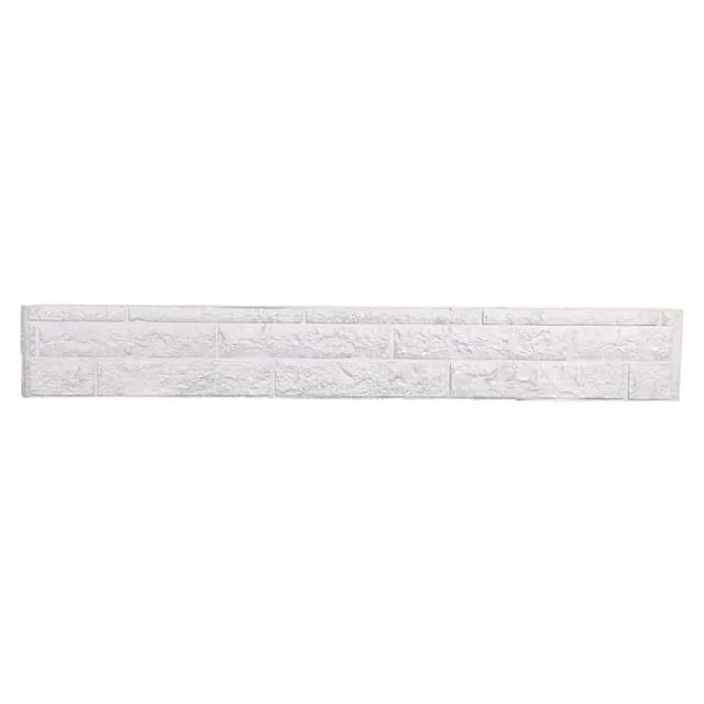 Beckers Betonzaun Platte Klassik Fels 184 cm x 26 cm x 4,8 cm