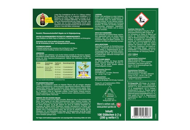 Protect Garden Lizetan Plus Combistäbchen 100 Stück