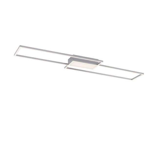 Just Light. LED-Deckenleuchte Asmin Stahl 109,5 cm x 25,7 cm