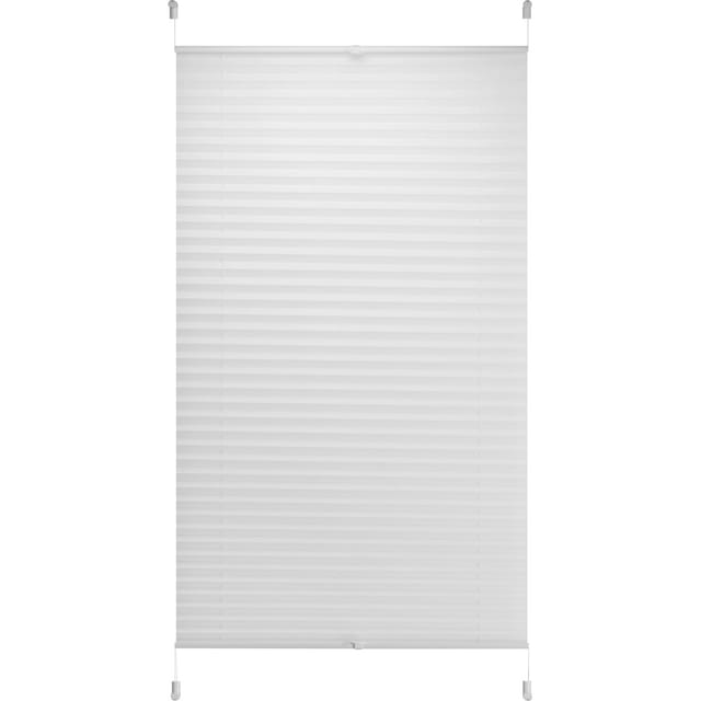 Tageslicht-Spannplissee Valeria 60 cm x 130 cm Weiß