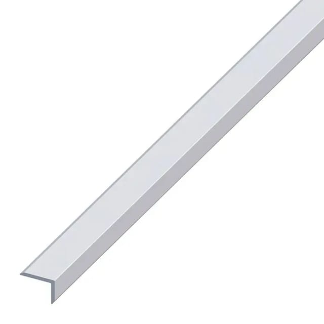Abschlussprofil Aluminium 10 mm x 14 mm x 2.000 mm Silber