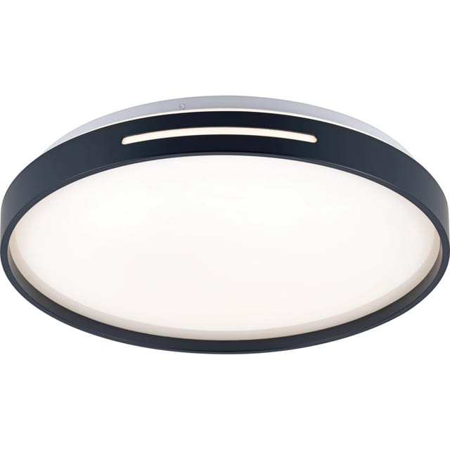 LED-Deckenleuchte Caldirola Anthrazit 24 W Kaltweiß 2.600,m ca. Ø 38 cm