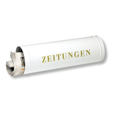 Burg Wächter Zeitungsbox 800 Weiß