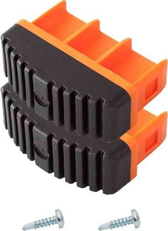 Krause Monto Fußstopfen Orange 77 mm