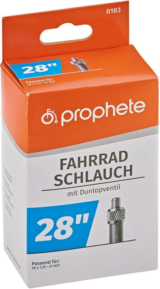 Prophete Fahrradschlauch 28 Zoll Dunlopventil