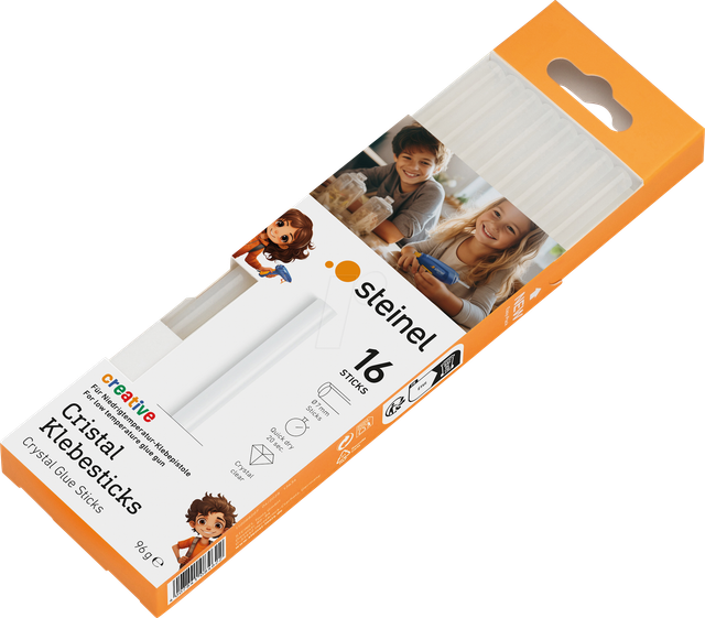 Steinel Klebesticks Cristal 85°C Ø 7 mm 16 Stk. á 96 g