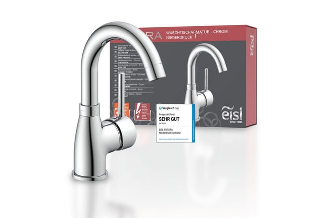 Eisl Waschtischarmatur Futura Niederdruck Chrom