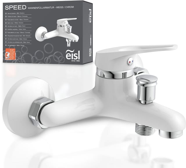Eisl Wannenfüllarmatur Speed Weiß
