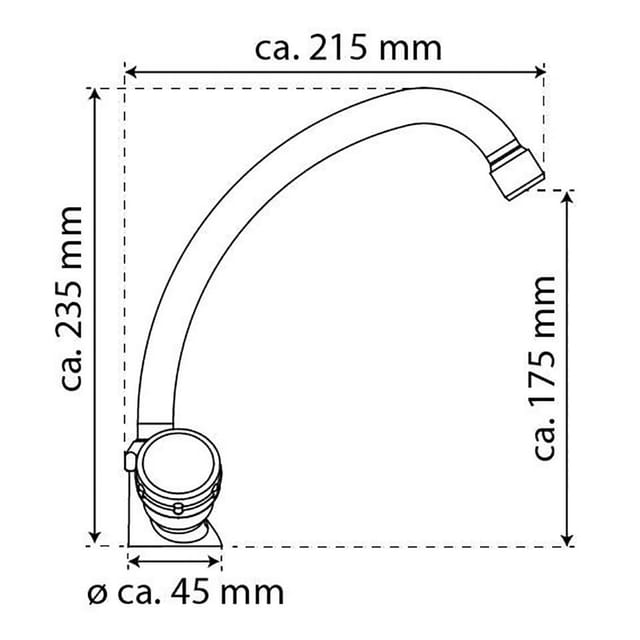 Eisl Spültischarmatur Grando Chrom