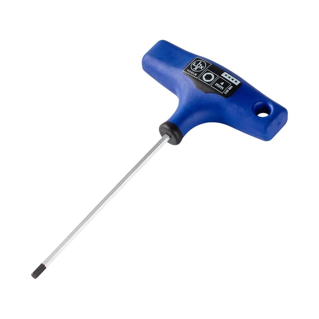 LUX-TOOLS T-Griff Stiftschlüssel 4 mm x 150 mm Comfort