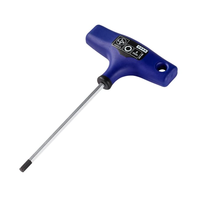 LUX-TOOLS T-Griff Stiftschlüssel 5 mm x 150 mm