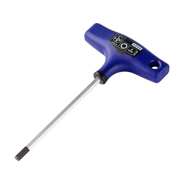 LUX-TOOLS T-Griff Stiftschlüssel 6 mm x 150 mm