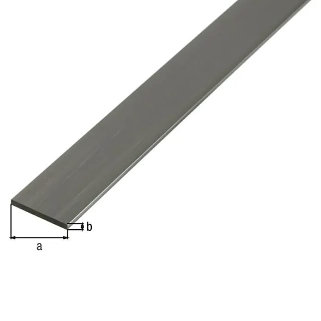 BA-Profil flach Natur 2 mm x 20 mm x 1000 mm
