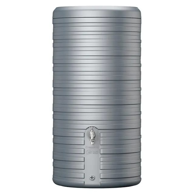 Garantia Regenwasser-Behälter Nordic 2in1 inkl. Pflanzschale 300, Steingrau