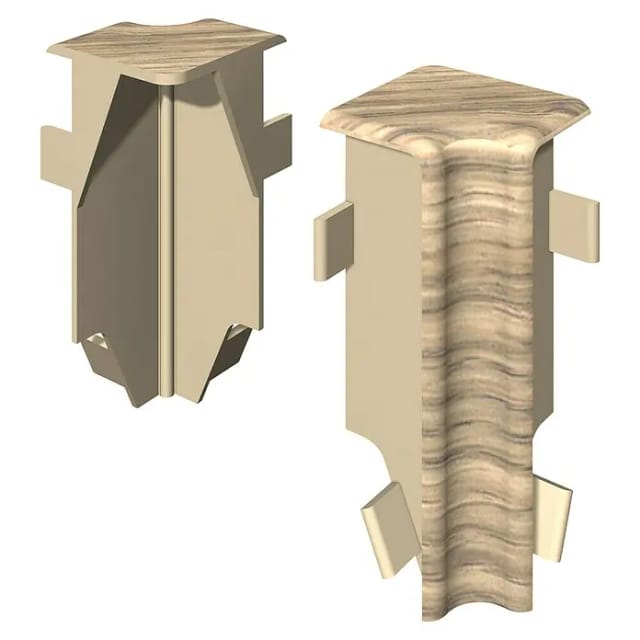 Egger Innenecke Kubisch 6 cm Eiche Greige 2 Stück