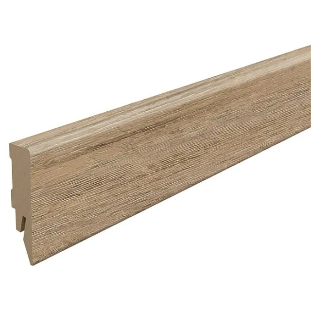 Egger Sockelleiste L640 für Fußboden Parkett Eiche Dunkel