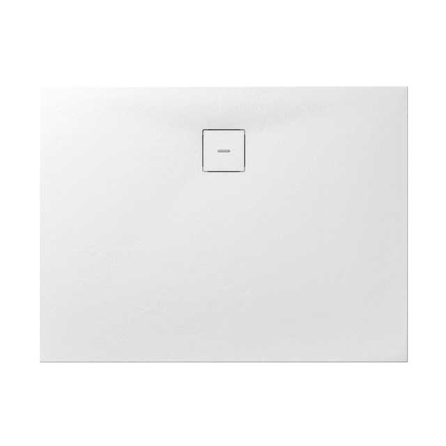 Breuer Duschwanne Modern Line Steinoptik Rechteck 130 cm x 95 cm Weiß