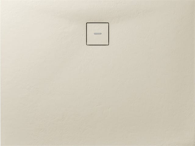 Breuer Duschwanne Modern Line Steinoptik Rechteck 130 cm x 85 cm Sandstein