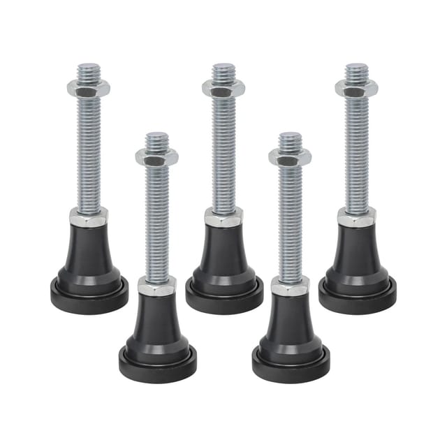 Breuer Wannenfüsse für Duschwannen 6 Stück Verstellbereich 9 - 12 cm