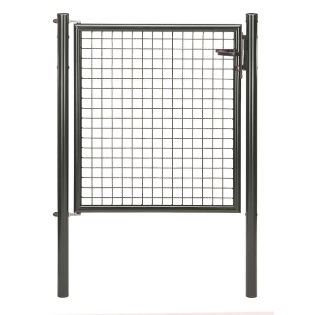 Einzeltor für Maschendraht- u. Fix-Clip Pro-Zaun Anthrazit-Met. 100 x 100 cm