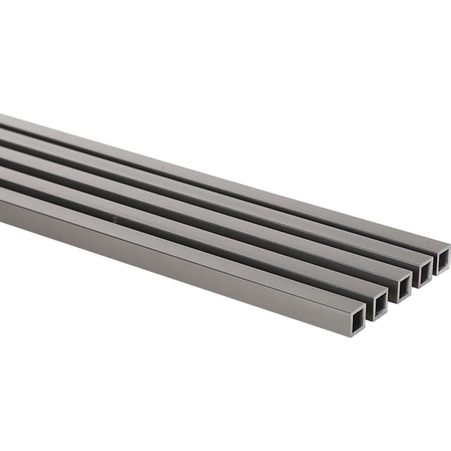 5 Vierkantstäbe Aluminium 2000 mm x 14 mm x 14 mm