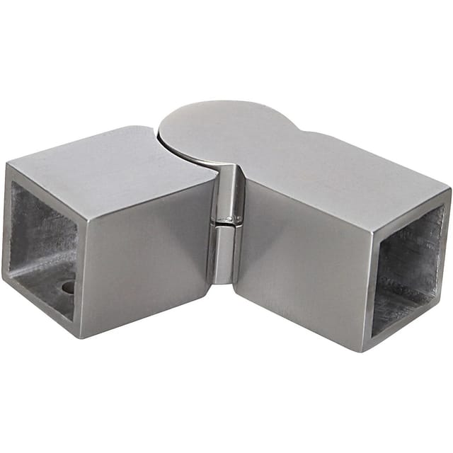 5 Gelenke Aluminium für Vierkantstäbe