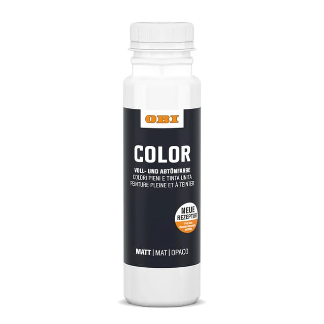 OBI Color Voll- und Abtönfarbe 250 ml Weiß