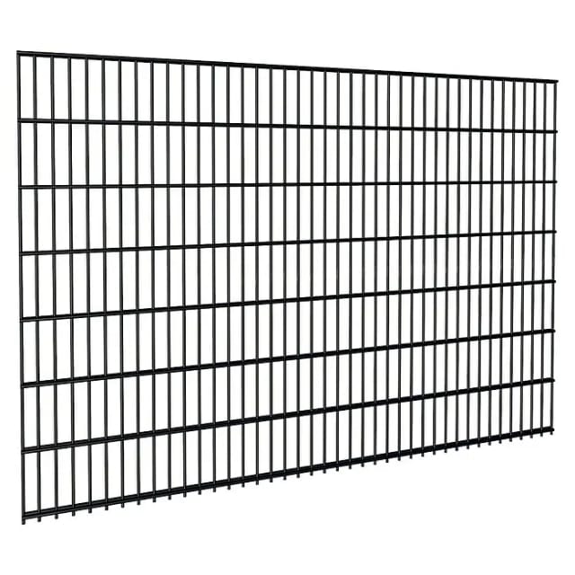 Doppelstabmatte Basic 143 cm x 200 cm Anthrazit