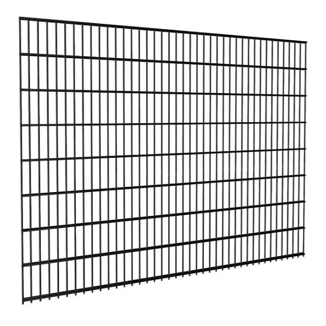 Doppelstabmatte Basic 163 cm x 200 cm Anthrazit