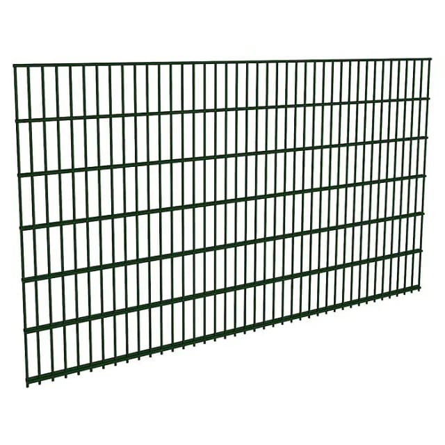 Doppelstabmatte Basic 123 cm x 200 cm Moosgrün