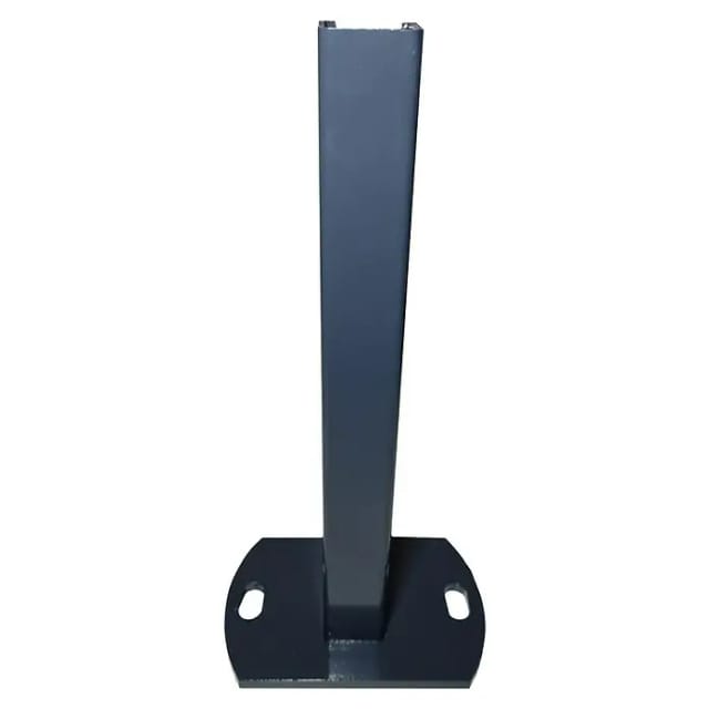 Pfostenfußplatte Schmal 30 cm x 15 cm x 10 cm Anthrazit